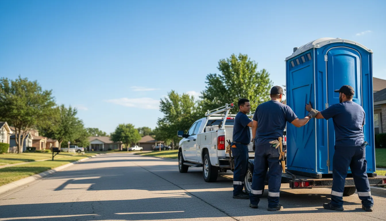 Portable Toilet Rental in Edroy, TX near me